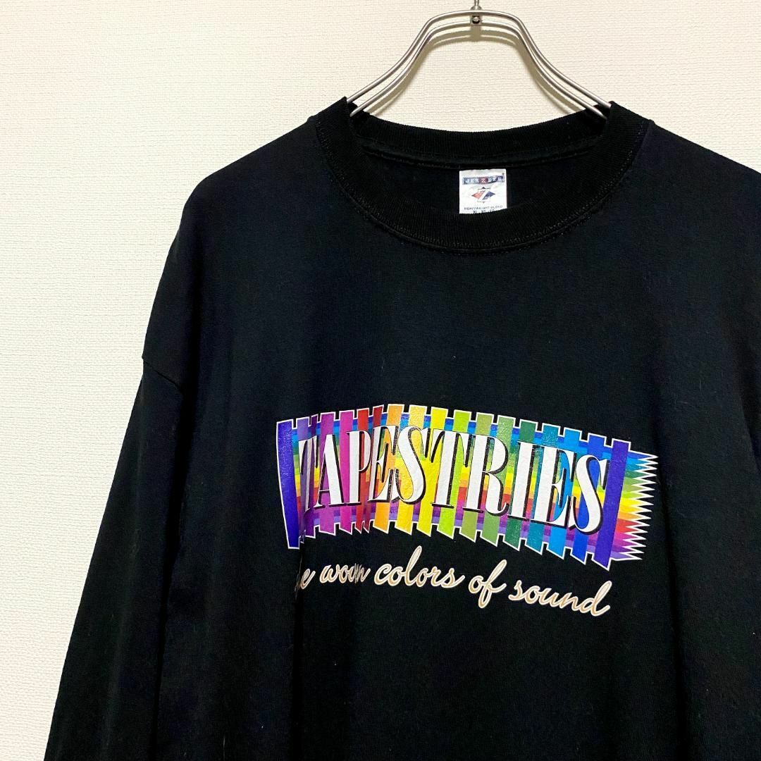 JERZEES(ジャージーズ)のアメリカ古着　TAPESTRIES　タペストリーズ　長袖　Tシャツ　ロンT メンズのトップス(Tシャツ/カットソー(七分/長袖))の商品写真