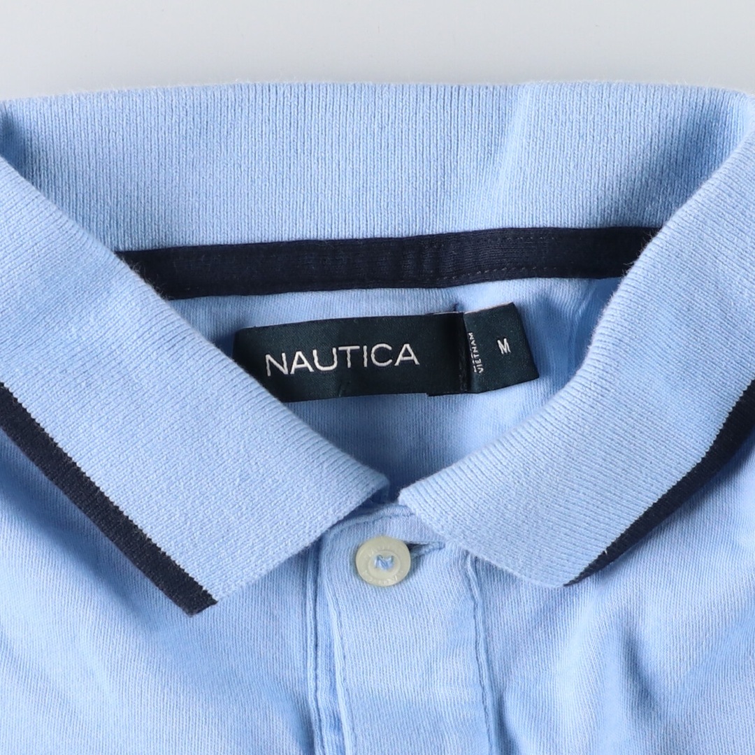 NAUTICA(ノーティカ)の古着 ノーティカ NAUTICA 半袖 ポロシャツ メンズM /eaa430719 メンズのトップス(ポロシャツ)の商品写真