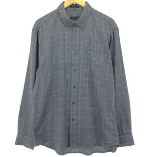 ペンドルトン(PENDLETON)の古着 ペンドルトン PENDLETON SIR PENDLETON チェック柄 ガンクラブチェック ウールボタンダウンシャツ メンズL /eaa431099(シャツ)