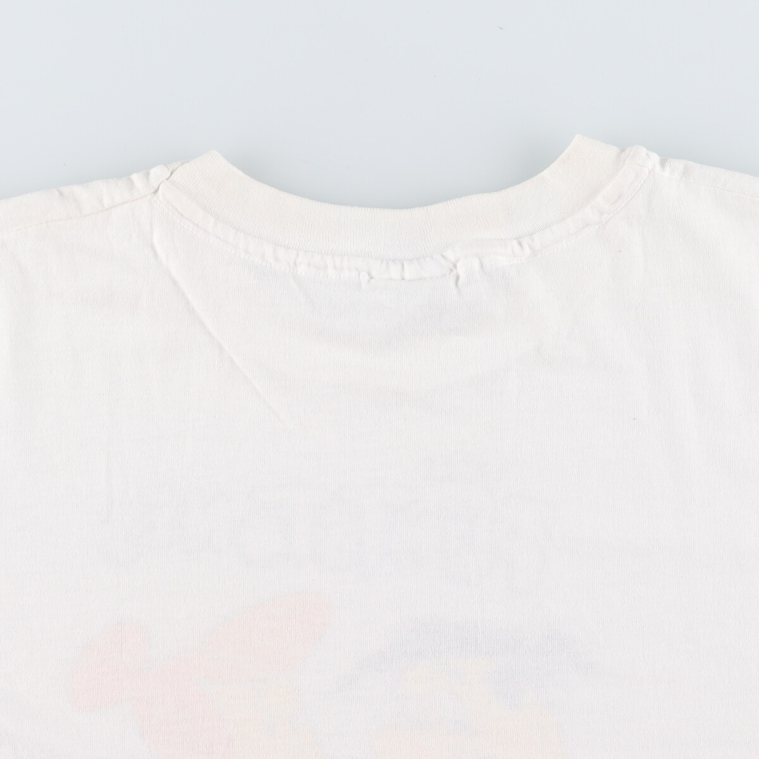 Hanes(ヘインズ)の古着 90年代 ヘインズ Hanes THE FLINTSTONES 原始家族フリントストーン アニメ キャラクタープリントTシャツ USA製 メンズXL/eaa431523 メンズのトップス(Tシャツ/カットソー(半袖/袖なし))の商品写真
