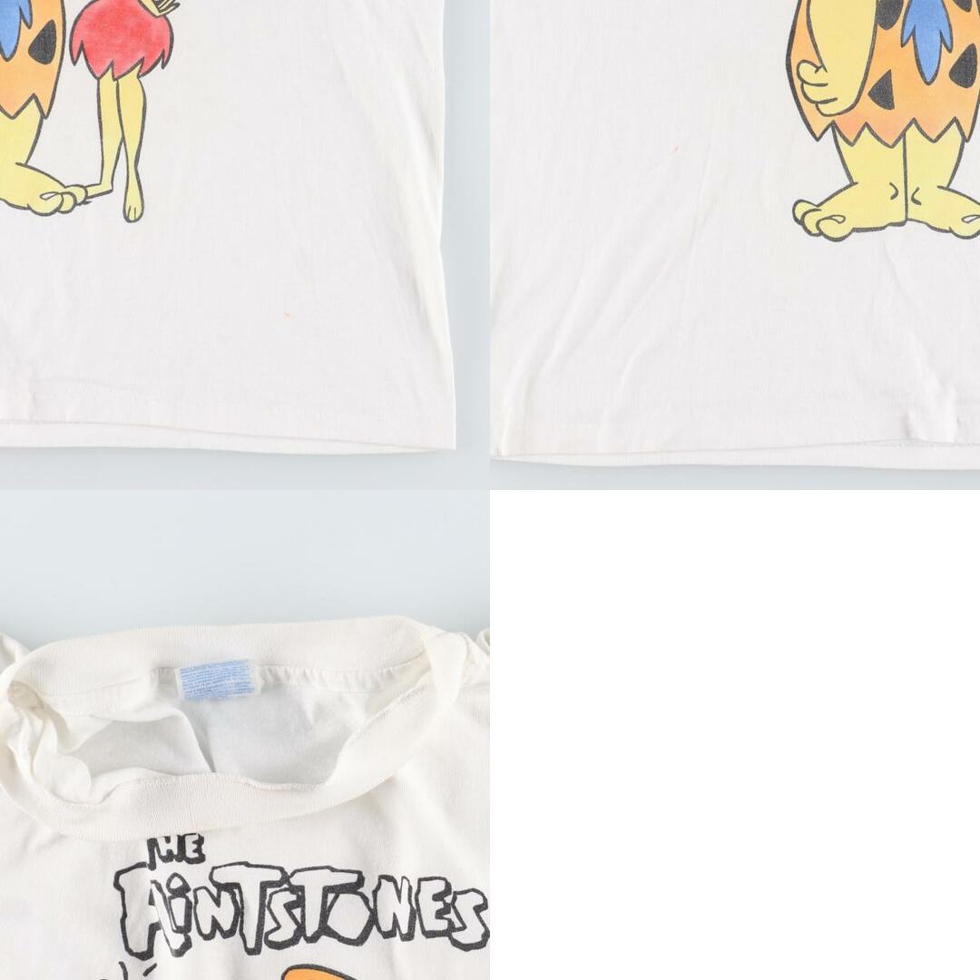 Hanes(ヘインズ)の古着 90年代 ヘインズ Hanes THE FLINTSTONES 原始家族フリントストーン アニメ キャラクタープリントTシャツ USA製 メンズXL/eaa431523 メンズのトップス(Tシャツ/カットソー(半袖/袖なし))の商品写真