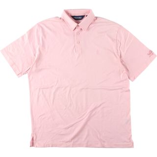 ラルフローレン(Ralph Lauren)の古着 90年代 ラルフローレン Ralph Lauren POLO GOLF ポロゴルフ 半袖 ポロシャツ メンズL ヴィンテージ /eaa431993(ポロシャツ)