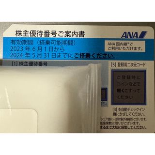 ANA 全日空 株主優待券 2024年5月31日期限 1枚 (航空券)