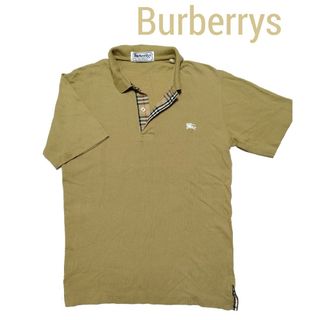 バーバリー(BURBERRY)の【美品】Burberrys(バーバリーズ)メンズポロシャツ M(ポロシャツ)