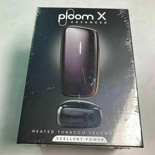 プルームテック(PloomTECH)の01.1414 新品!プルームx アドバンスド 本体 ブラック 送料無料(タバコグッズ)