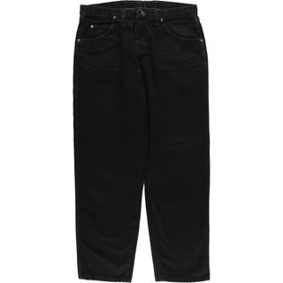 ラングラー(Wrangler)の古着 90年代 ラングラー Wrangler ブラックデニム ストレートデニムパンツ USA製 メンズw36 ヴィンテージ /eaa426572(デニム/ジーンズ)