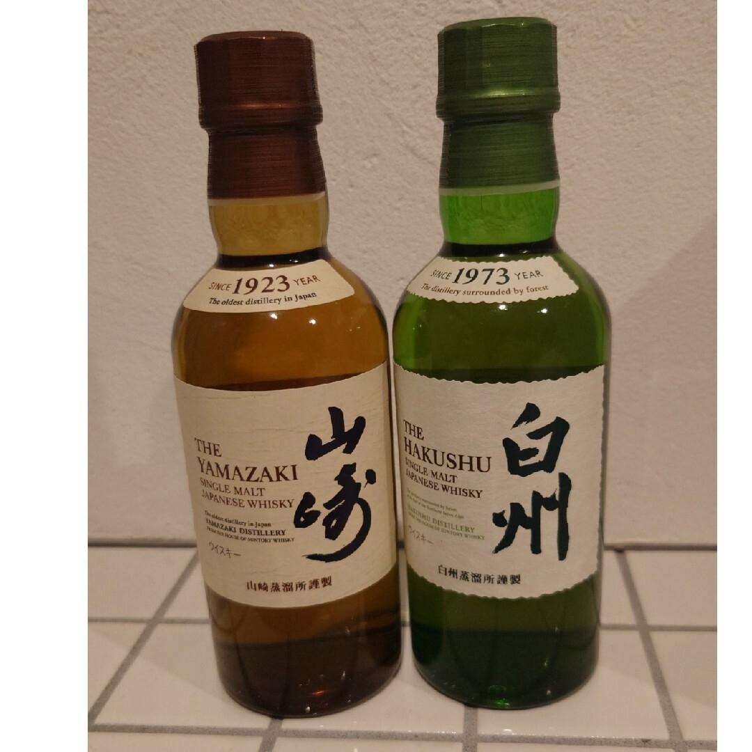 サントリー - 山崎180ml 白州180mlの通販 by J's shop サントリー - 山崎180ml 白州180mlの通販 by J's shop