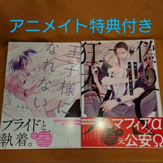 BL 王子様にはなれない 偽りΩは狂犬αに愛される 赤色マッシュ アニメイト特典(ボーイズラブ(BL))