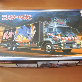 アオシマ(AOSHIMA)のトラック野郎 デコトラ プラモデル 1/32 コリータ アートトラック(模型/プラモデル)