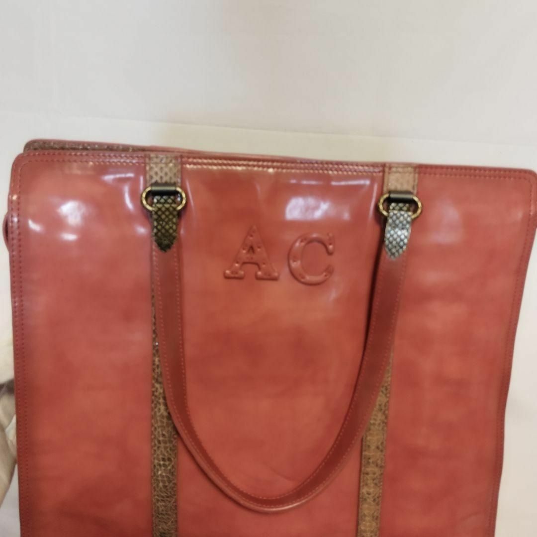□BOTTEGA VENETA ボッテガヴェネタ トートバッグ レザー パイソン □BOTTEGA VENETA ボッテガヴェネタ トートバッグ レザー パイソン