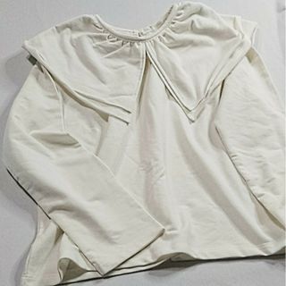 chocol raffine robe - 新品【ショコラフィネローブ】大きな重ね襟★やわらかスウェット生地カットソー