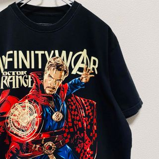 マーベル(MARVEL)の一点物　インフィニティウォー ドクター ストレンジ Tシャツ(Tシャツ/カットソー(半袖/袖なし))