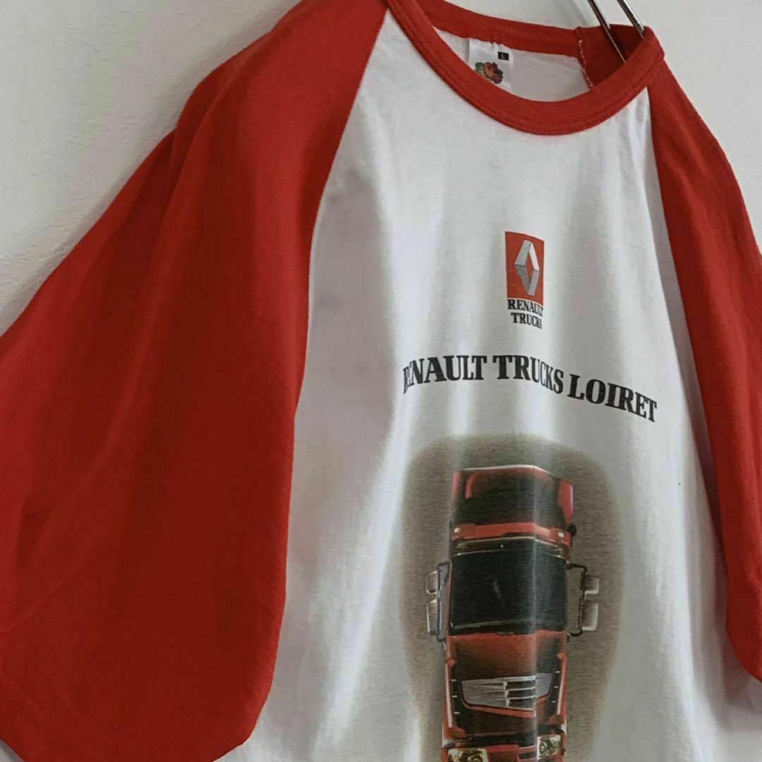 FRUIT OF THE LOOM(フルーツオブザルーム)のルノートラックFRUIT OF THE LOOM半袖 プリントシャツ Lサイズ メンズのトップス(Tシャツ/カットソー(半袖/袖なし))の商品写真