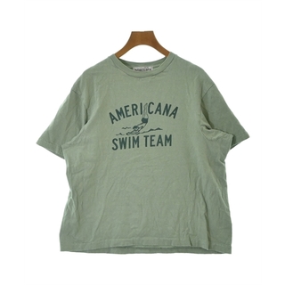 Americana アメリカーナ Tシャツ・カットソー -(M位) 緑 【古着】【中古】