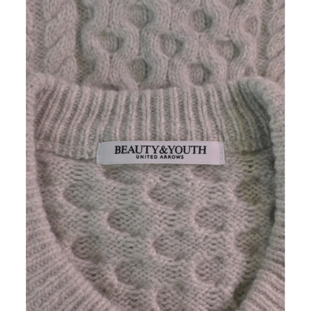 BEAUTY&YOUTH UNITED ARROWS(ビューティアンドユースユナイテッドアローズ)のBEAUTY&YOUTH UNITED ARROWS カーディガン F グレー 【古着】【中古】 レディースのトップス(カーディガン)の商品写真