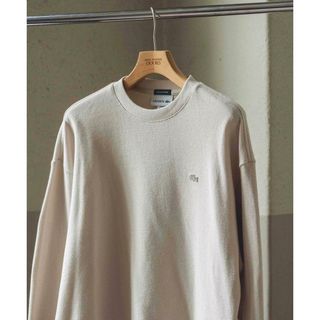 ラコステ(LACOSTE)のLACOSTE thick pique crew long-sleeve(Tシャツ/カットソー(七分/長袖))