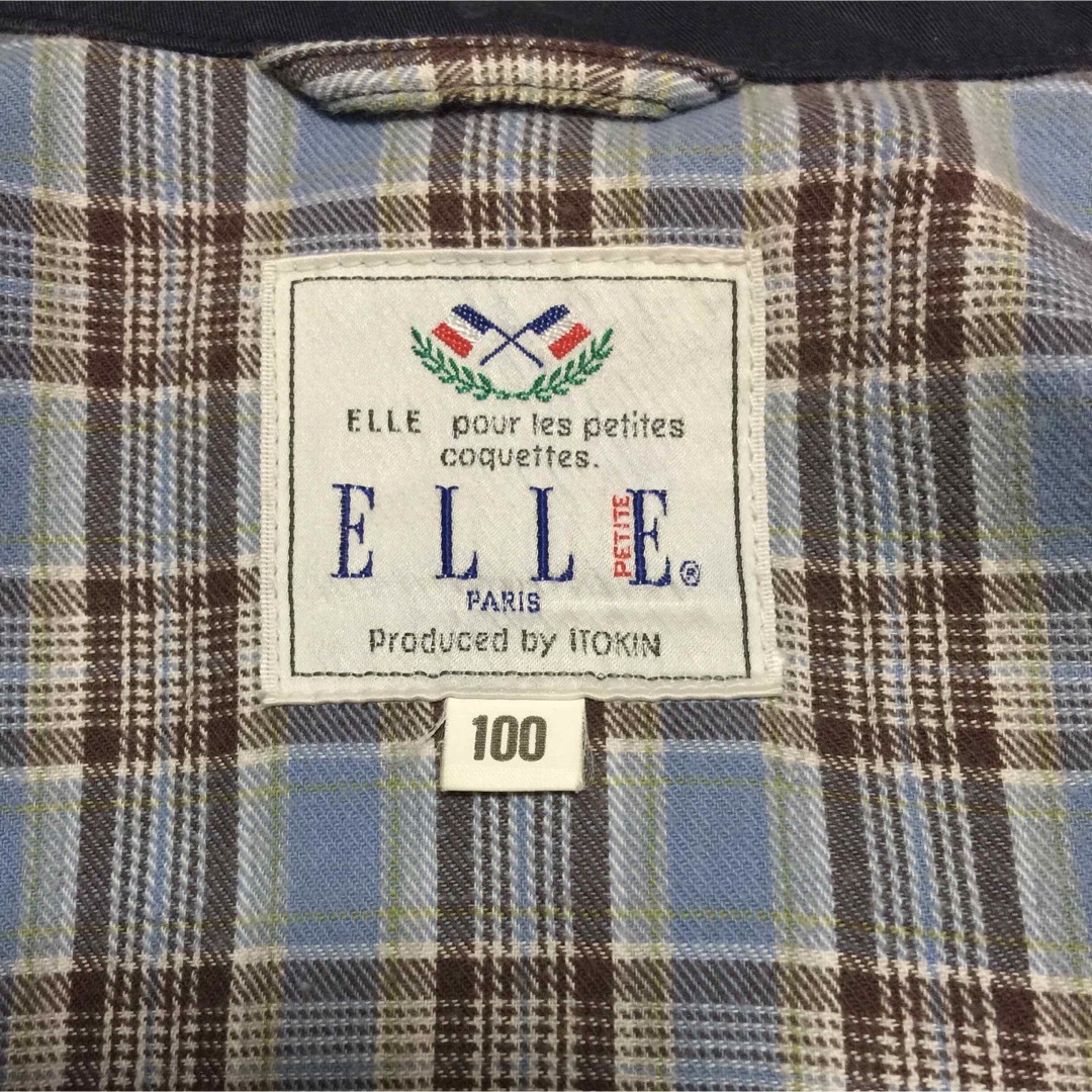 ELLE(エル)のELLE 子供用 ジャケット 100㎝  春秋コート キッズ/ベビー/マタニティのキッズ服男の子用(90cm~)(ジャケット/上着)の商品写真