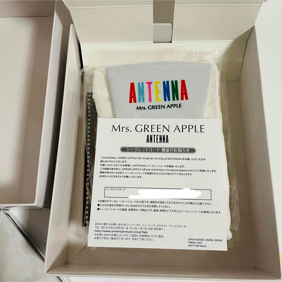Mrs. GREEN APPLE ANTENNA 完全生産限定BOX 特典あり Mrs. GREEN APPLE ANTENNA 完全生産限定BOX 特典あり