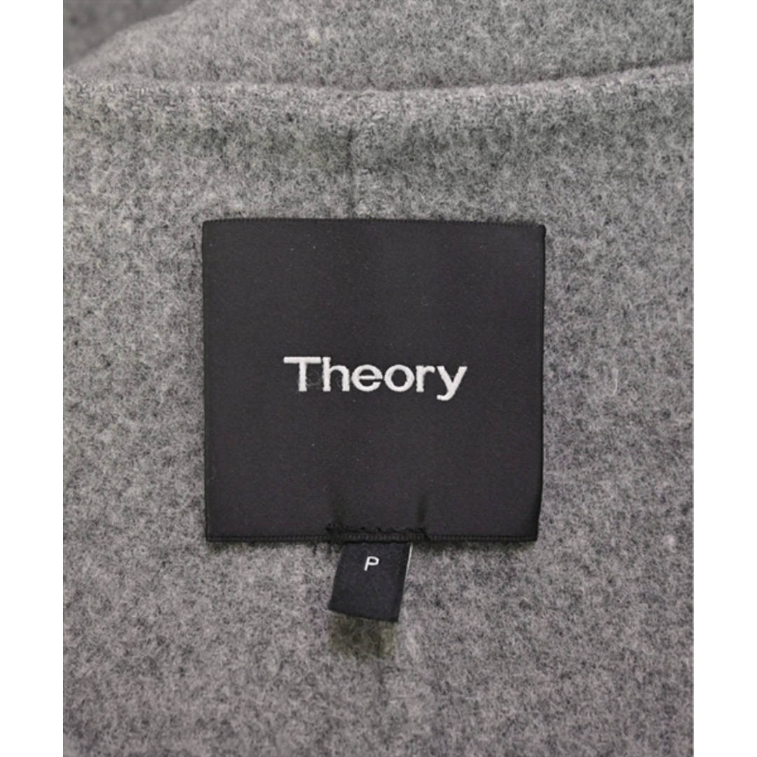 theory(セオリー)のTheory セオリー コート（その他） P(S位) グレー 【古着】【中古】 レディースのジャケット/アウター(その他)の商品写真