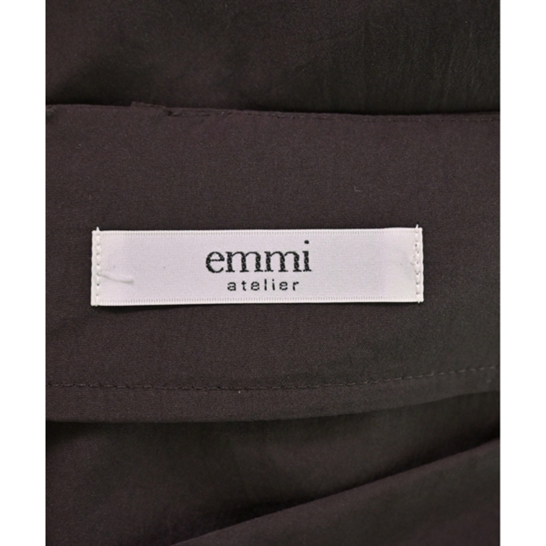 emmi atelier(エミアトリエ)のemmi atelier エミアトリエ ワンピース 0(XS位) 茶 【古着】【中古】 レディースのワンピース(ひざ丈ワンピース)の商品写真