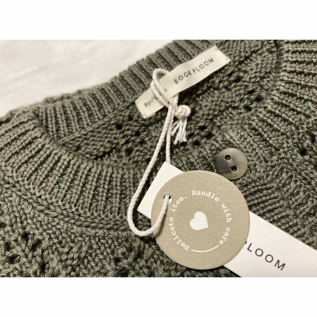 SOOR PLOOM(ソーアプルーム)の未使用 SOOR PLOOM Mimi Cardigan キッズ/ベビー/マタニティのキッズ服女の子用(90cm~)(ニット)の商品写真