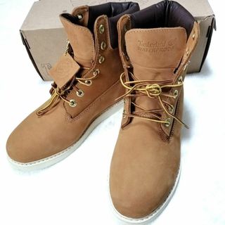 ティンバーランド(Timberland)の【新品未使用】ティンバーランド ブーツ イエロー 7ホール 7.5W 25.5(ブーツ)