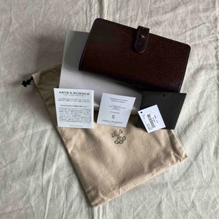 アーツアンドサイエンス(ARTS&SCIENCE)の希少　ARTS&SCIENCE Jabara long wallet 豚革　茶(財布)