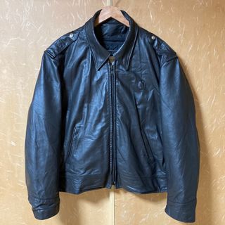 ヴィンテージ(VINTAGE)の80s USA製 TAYLOR'S LEATHER ポリスマンジャケット 実物(レザージャケット)