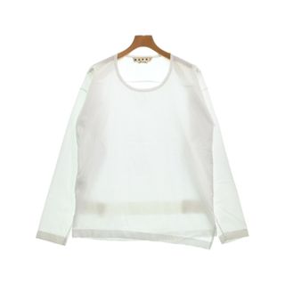 マルニ(Marni)のMARNI マルニ カジュアルシャツ 46(M位) 白 【古着】【中古】(シャツ)