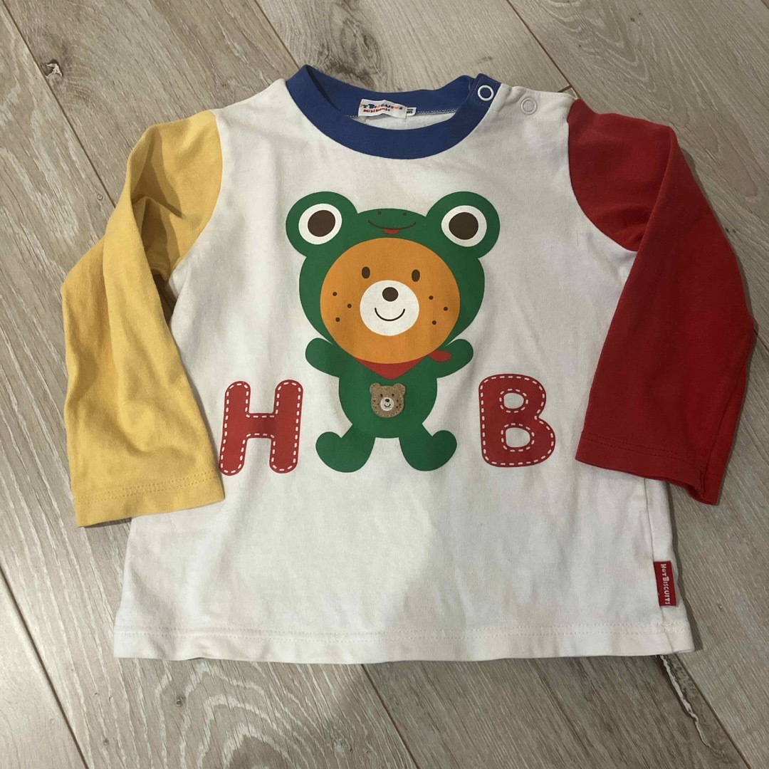 HOT BISCUITS(ホットビスケッツ)のホットビスケッツ  ロンT キッズ/ベビー/マタニティのキッズ服男の子用(90cm~)(Tシャツ/カットソー)の商品写真