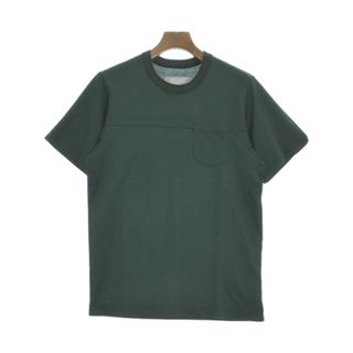 サカイ(sacai)のsacai サカイ Tシャツ・カットソー 1(S位) 緑 【古着】【中古】(Tシャツ/カットソー(半袖/袖なし))