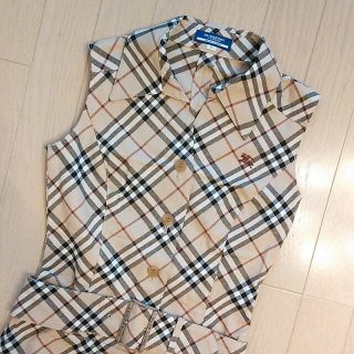 バーバリー(BURBERRY)のブルーレーベル♡ワンピ(ミニワンピース)