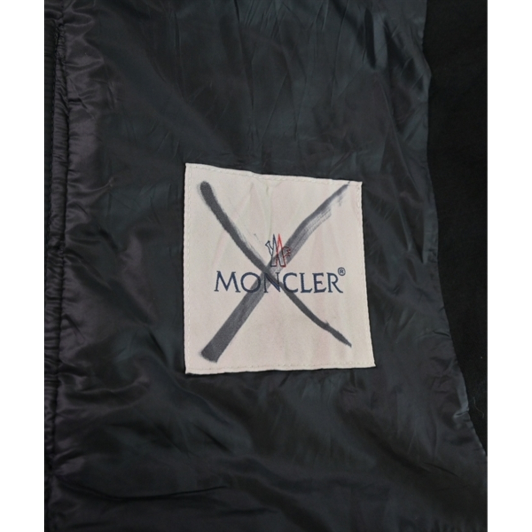 MONCLER(モンクレール)のMONCLER モンクレール カジュアルジャケット 0(XS位) 黒 【古着】【中古】 レディースのジャケット/アウター(テーラードジャケット)の商品写真