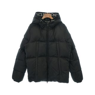 モンクレール(MONCLER)のMONCLER モンクレール ダウンジャケット/ダウンベスト 3(L位) 黒 【古着】【中古】(ダウンジャケット)