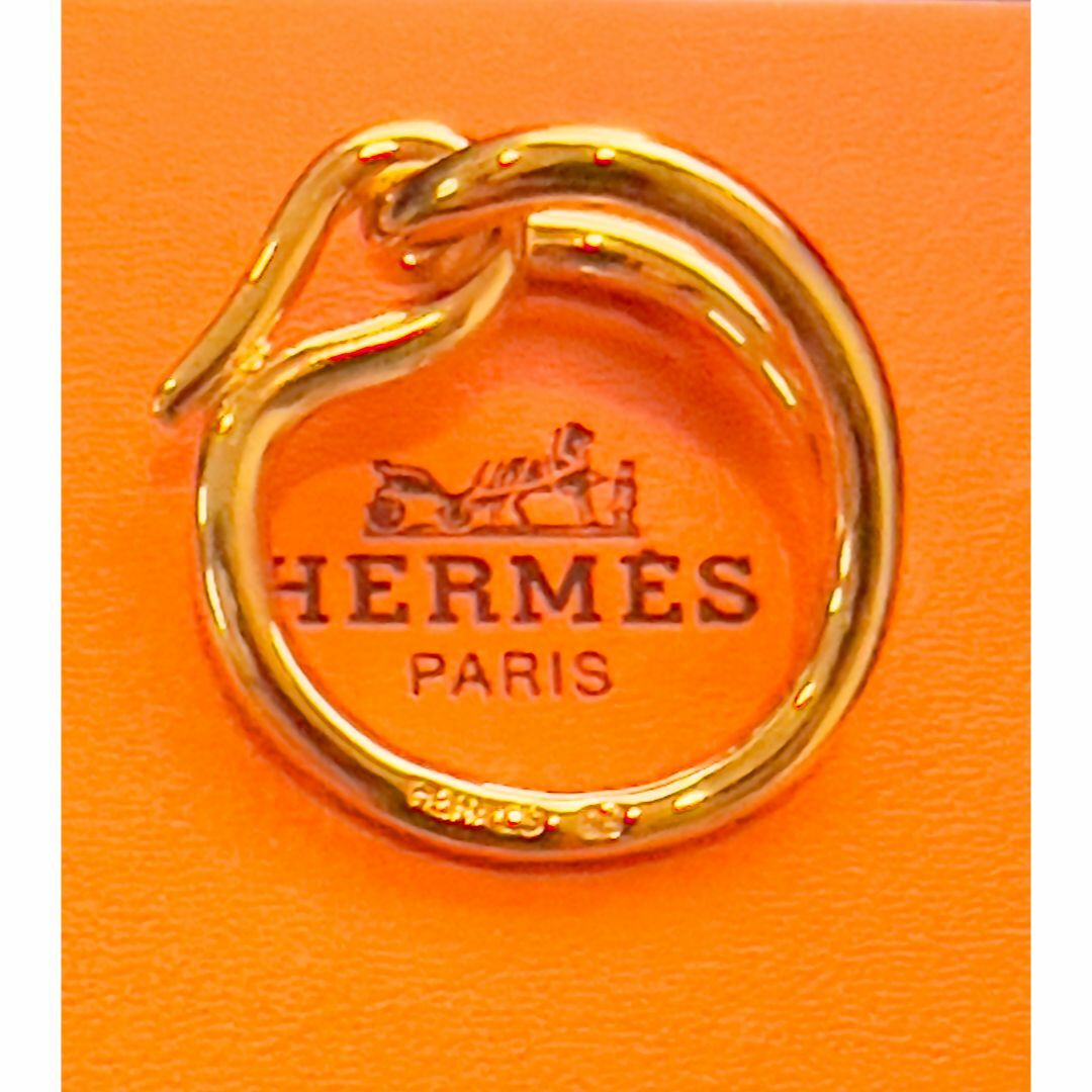 Hermes(エルメス)の極美品★エルメス HERMES スカーフリング ゴールド 未使用 レディースのレディース その他(その他)の商品写真