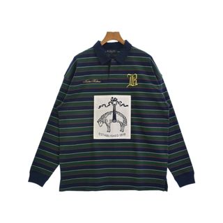 Brooks Brothers - Brooks Brothers ポロシャツ L 紺x緑x赤等(ボーダー) 【古着】【中古】