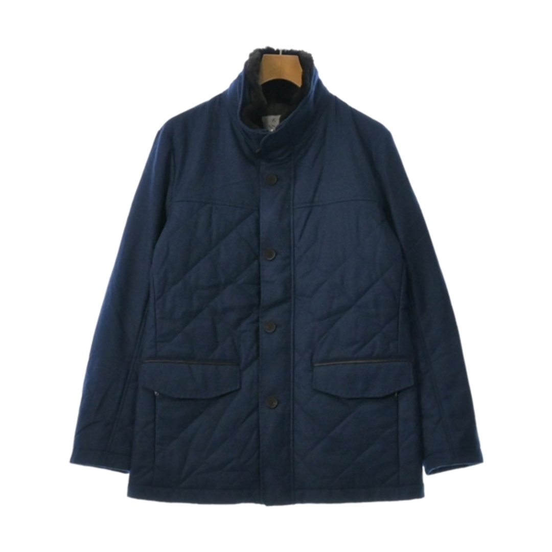 CANALI カナリ ブルゾン（その他） 48(L位) 紺 【古着】【中古】