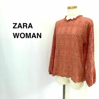 ザラ(ZARA)のザラ　ウーマン ブラウス ピンク レディース(シャツ/ブラウス(長袖/七分))