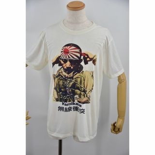 ◆無線衝突Tシャツ◆KAMIKAZE◆コットン製◆Lサイズ◆新品(Tシャツ/カットソー(半袖/袖なし))