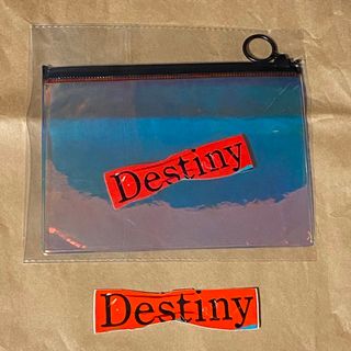 Destiny 石原さとみ　亀梨和也　シール　ポーチ