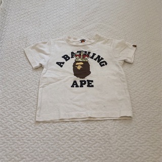 アベイシングエイプ(A BATHING APE)のABATHING APE キッズ　tシャツ(Tシャツ/カットソー)