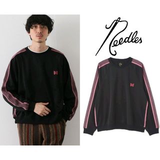 ニードルス(Needles)のNEEDLES トラッククルーネックシャツ Track Crew Neck(スウェット)