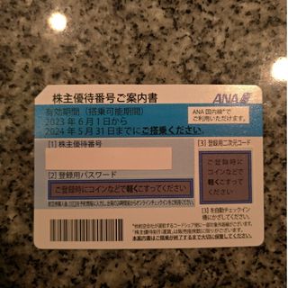 エーエヌエー(ゼンニッポンクウユ)(ANA(全日本空輸))のANA株主優待券　1枚(その他)