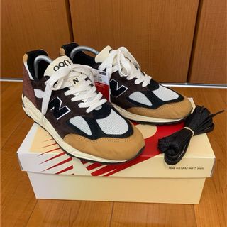 ニューバランス(New Balance)のMade in USA 990 v2 BB2 26.5cm 新品同様(スニーカー)