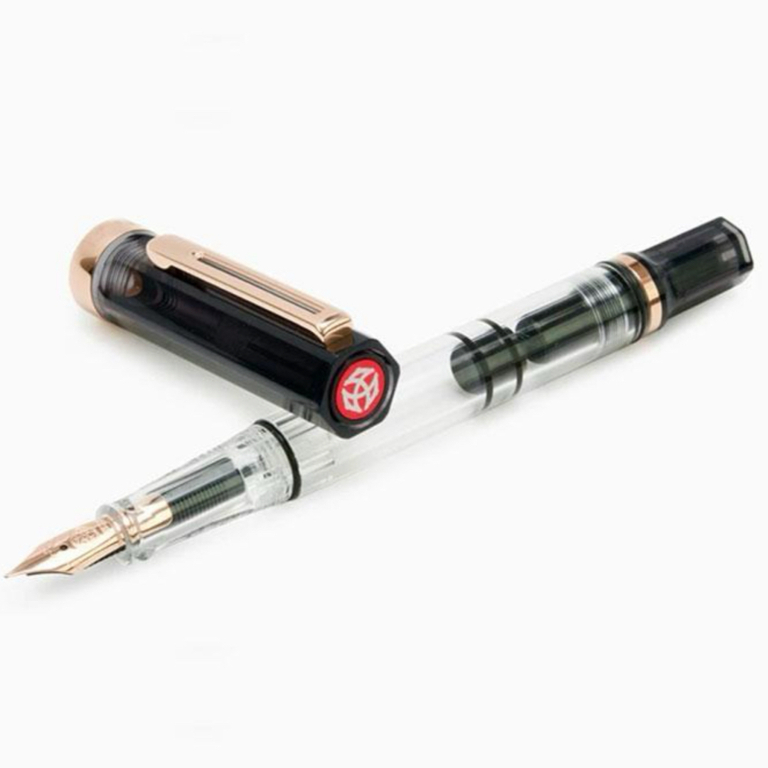 ツイスビー エコ スモークローズゴールド　TWSBI ECO Smoke RG インテリア/住まい/日用品の文房具(ペン/マーカー)の商品写真