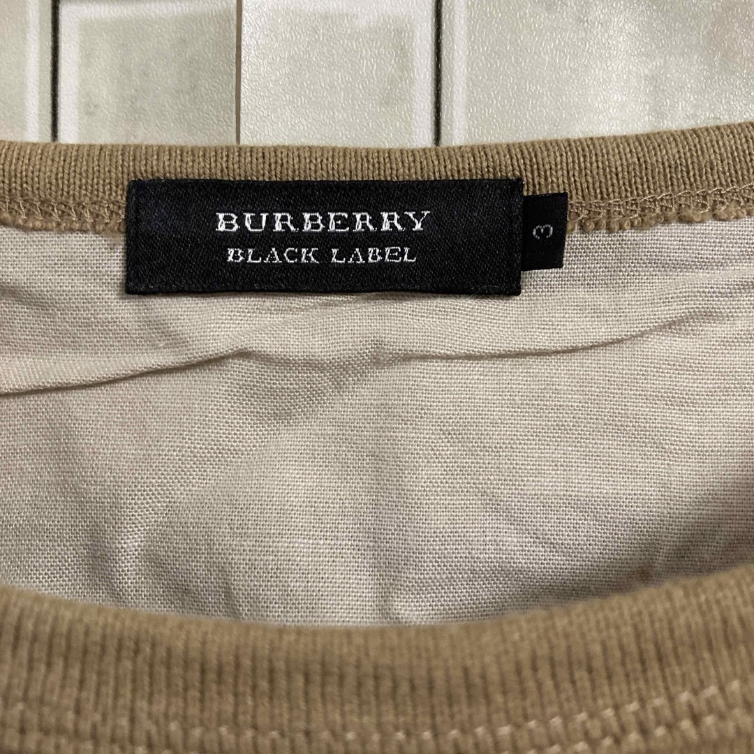 BURBERRY BLACK LABEL(バーバリーブラックレーベル)のバーバリーブラックレーベル⭐️美品⭐️クリーニング済み⭐️ メンズのトップス(Tシャツ/カットソー(七分/長袖))の商品写真