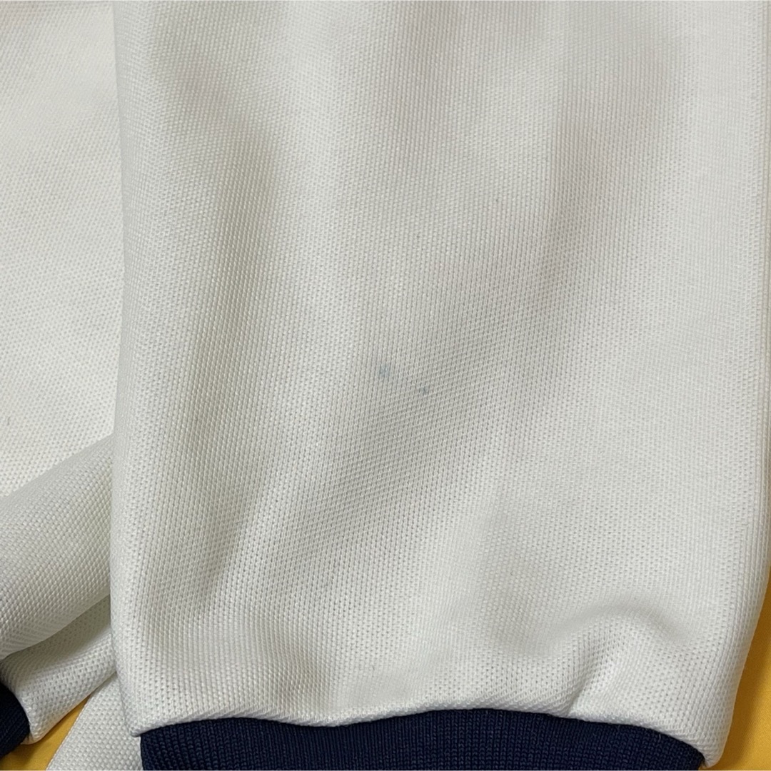 adidas(アディダス)の70s】アディダス刺繍トラックジャケット古着ジャージ　オリンピック紺ビンテージ メンズのトップス(ジャージ)の商品写真