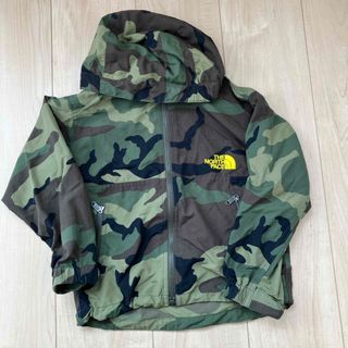 ザノースフェイス(THE NORTH FACE)のTHE NORTH FACE コンパクトジャケット 110 迷彩(ジャケット/上着)