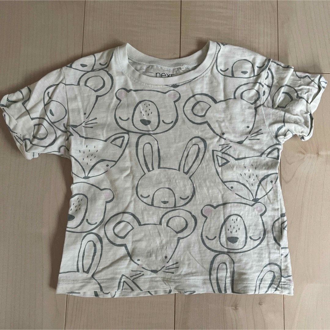 NEXT(ネクスト)の【next】半袖 Tシャツ うさぎ等 2-3y(98cm) 4着 キッズ/ベビー/マタニティのキッズ服女の子用(90cm~)(Tシャツ/カットソー)の商品写真