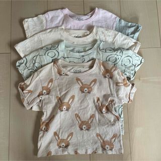 NEXT - 【next】半袖 Tシャツ うさぎ等 2-3y(98cm) 4着